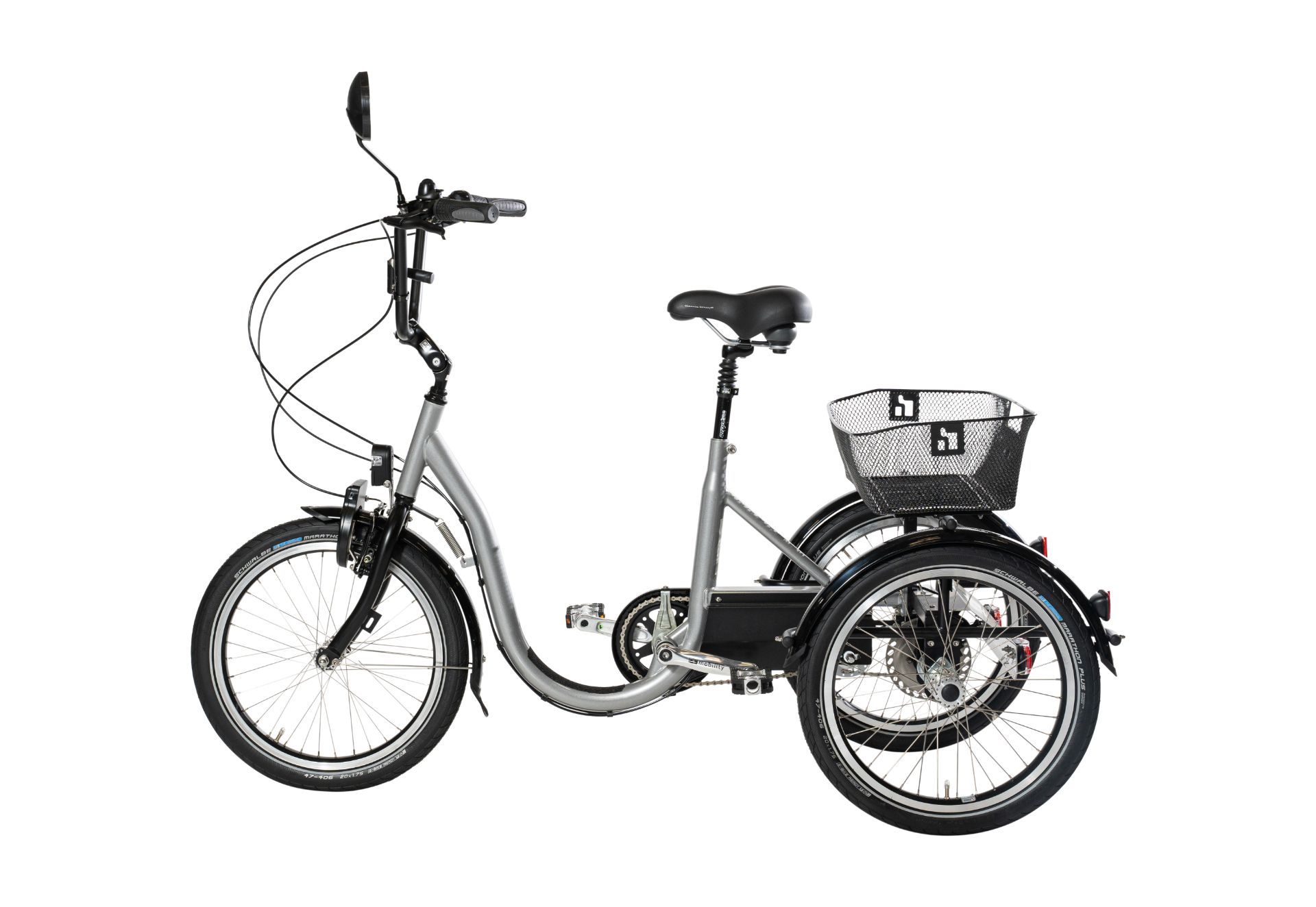 cykel fra PF Mobility - Fåes også som cykel med elmotor