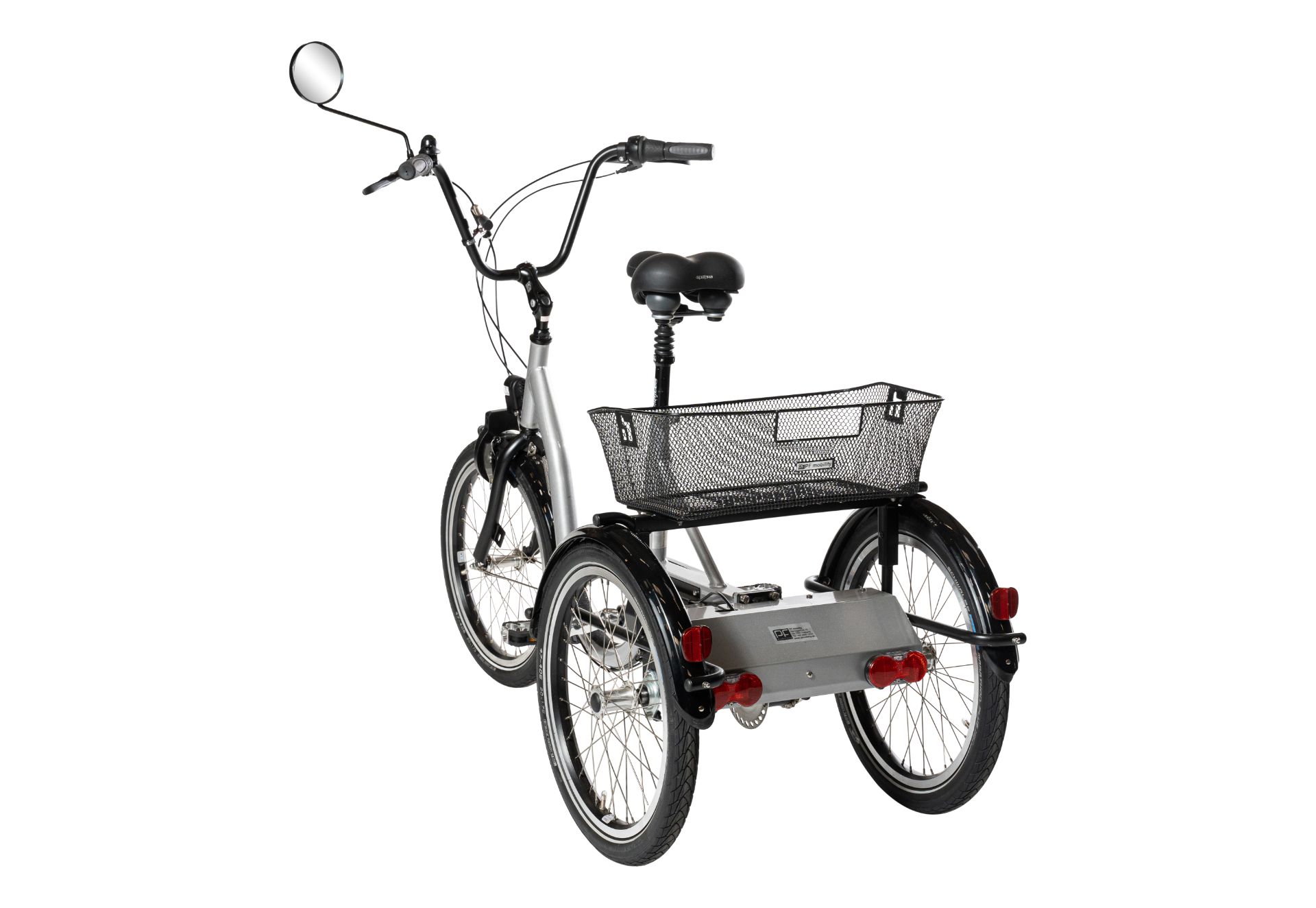 Alexander Graham Bell syre Governable 3-hjulet cykel fra PF Mobility - Fåes også som 3-hjulet cykel med elmotor