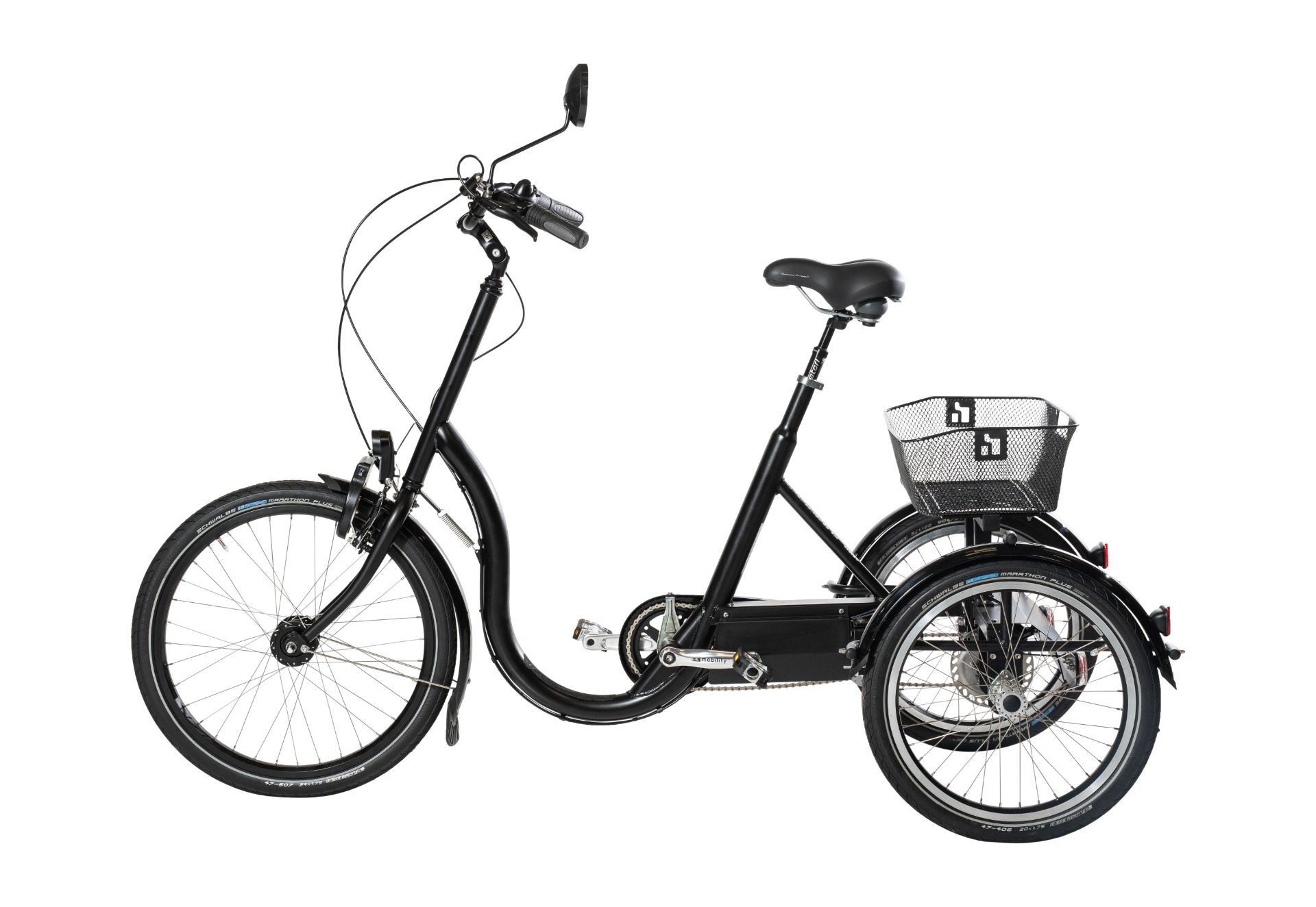 3-hjulet elmotor Populær cykel til lettere