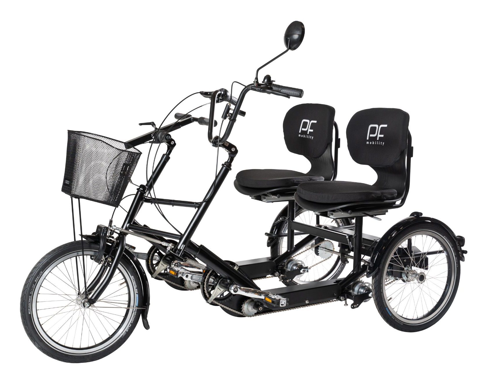 DUO cykel fra PF Mobility - for mennesker med gangbesvær